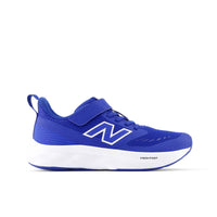 New Balance Fresh Foam 625 Youth Bungee Lace Running Shoes With Top Strap - Team Royal/White