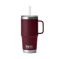 Yeti Rambler 739 ml (25 oz) Straw Mug With Straw Lid - Wild Vine Red