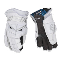 Gants De Hockey JetSpeed FT8 PRO Blanc De CCM Pour Senior (2025)