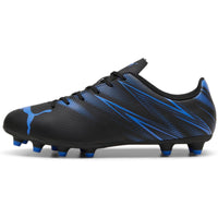 Puma Attacanto FG/AG Youth Soccer Cleats - Black/Blue