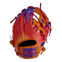 Gant de Baseball Heart of the Hide Funburst Séries 11,5 po de Rawlings - Exclusif a la Source Orange/Violet (2025)