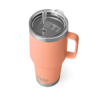 Yeti Rambler 1L (35 oz) Straw Mug With Straw Lid - Lowcountry Peach