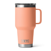 Yeti Rambler 887 ml (30 oz.) Travel Mug with StrongHold Lid - Lowcountry Peach