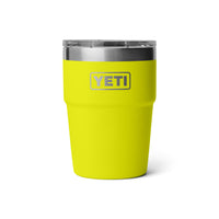 Yeti Rambler 16 OZ Stackable Cup - Firefly Yellow