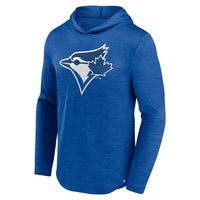 Fanatics Blue Jays Poly Heathered Mesh Pullover Hood