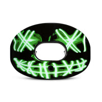 Battle Sports Nightmare 2.0 Oxygen Football Mouthguard - Neon Green