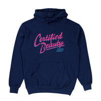 Hockey Benders Certified Beauty Miami Hoodie - Navy