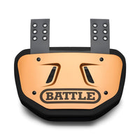 Battle Sports Youth Football Back Plate - Copper