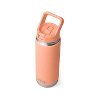 Yeti Rambler 769 ml (26 oz) Bottle with Straw Cap - Lowcountry Peach