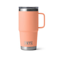 Yeti Rambler 591 ml (20 oz.) Travel Mug with StrongHold Lid - Lowcountry Peach