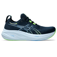 Asics Gel-Nimbus 26 Men's Running Shoes - French Blue/Lime