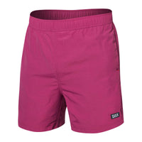 Saxx Go Coastal 2N1 5" Volley Swim Shorts - Magenta