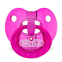 Battle Sports Binky Oxygen Football Mouthguard - Chrome Pink