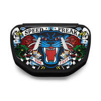 Battle Sports Chrome Football Back Plate - Speed Freak