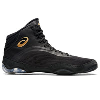 Asics Split Elite Men's Wrestling Shoes - Black/Pure Gold