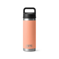 Yeti Rambler 532 ml (18 oz.) Bottle with Chug Cap - Lowcountry Peach