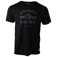 T-shirt Graphique All-Black De Bauer X Hockey Canada