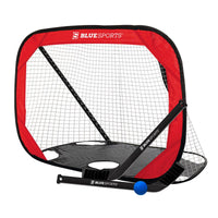Blue Sports Mini Pop-Up Goal With Target