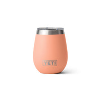 Yeti Rambler 295 ml (10 oz.) Wine Tumbler With Magslider Lid - Lowcountry Peach
