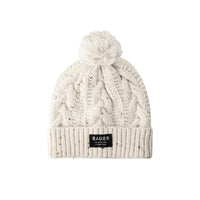 Bauer Women's Cable Knit Pom Hat