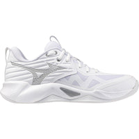 Mizuno Wave Momentum 4 Pro Women's Volleyball Shoes - White/Silver