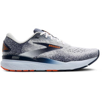 Chaussures De Course Ghost 16 Pour Hommes De Brooks - Blanc/Pacotille/Orange