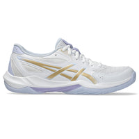 Asics Gel-Rocket 12 Women's Court Shoes - White/Champagne