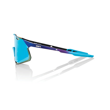 100%, 100% - HYPERCRAFT Matte Metallic Into the Fade - Blue Topaz Multilayer Mirror Lens