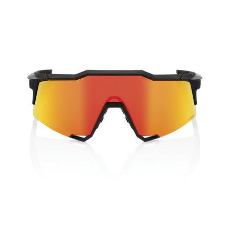 100%, 100% - SPEEDCRAFT Soft Tact Black - HiPER Red Multilayer Mirror Lens