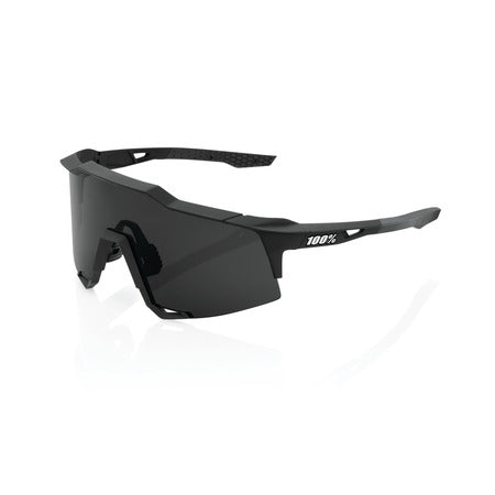 100%, 100% - SPEEDCRAFT Soft Tact Black - Smoke Lens