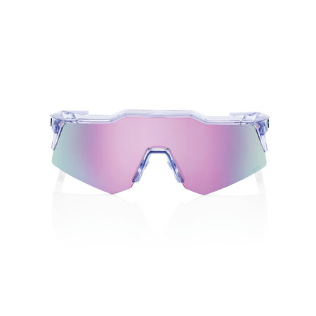 100%, 100% - SPEEDCRAFT XS Polished Translucent Lavender - HiPER Lavender Mirror Lens