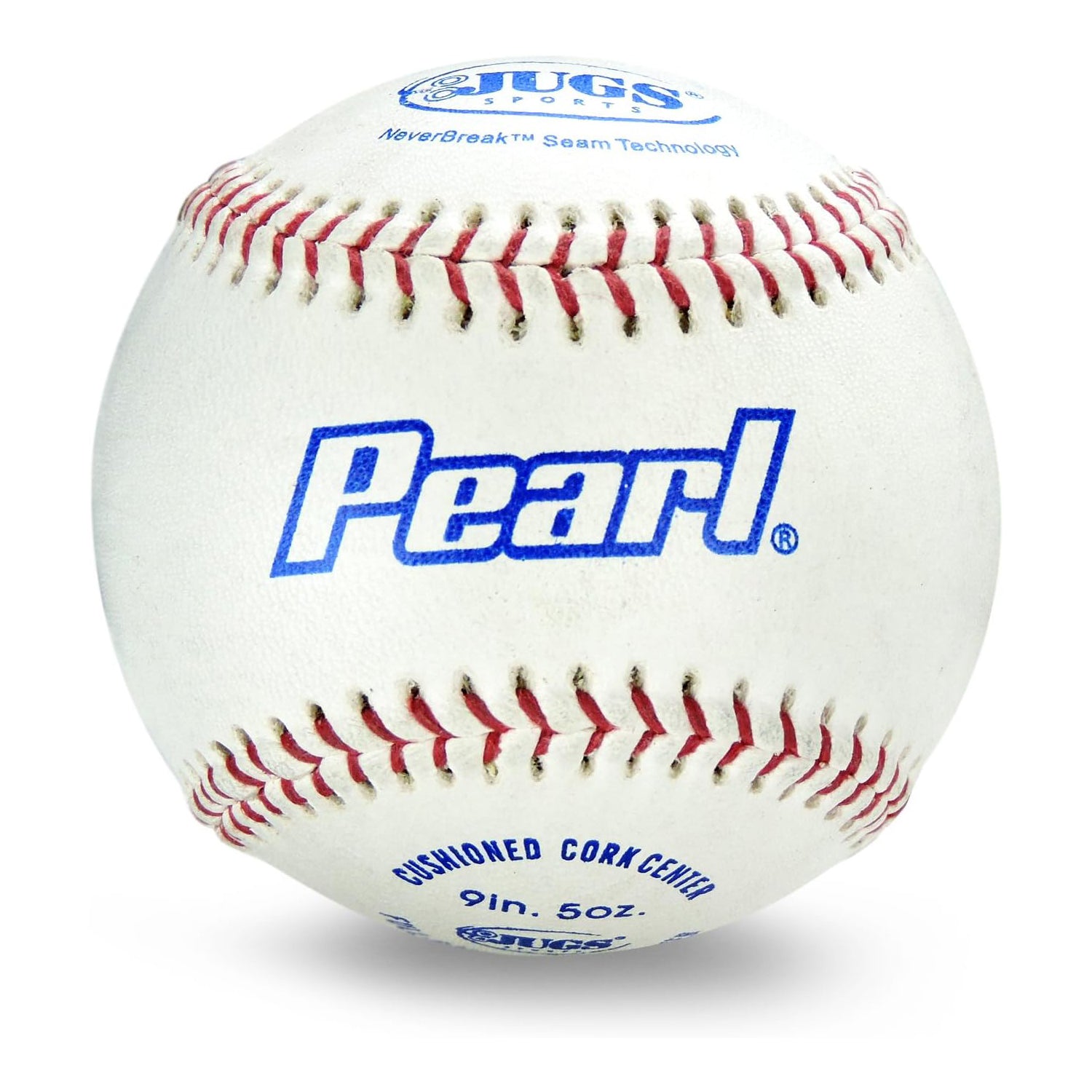 Jugs, Jugs Sports - Pearl Leather Baseballs - 1 Dozen