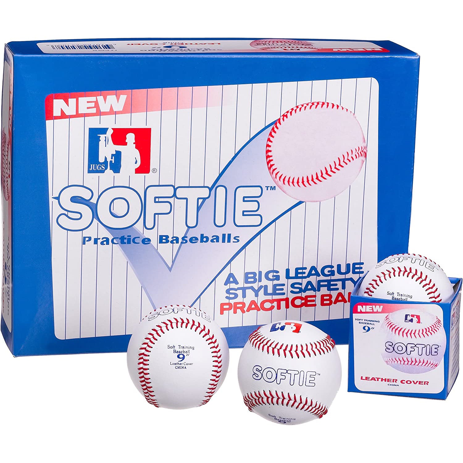 Jugs, Jugs Sports - Realstic Bounce Softie Game Balls - 1 Dozen