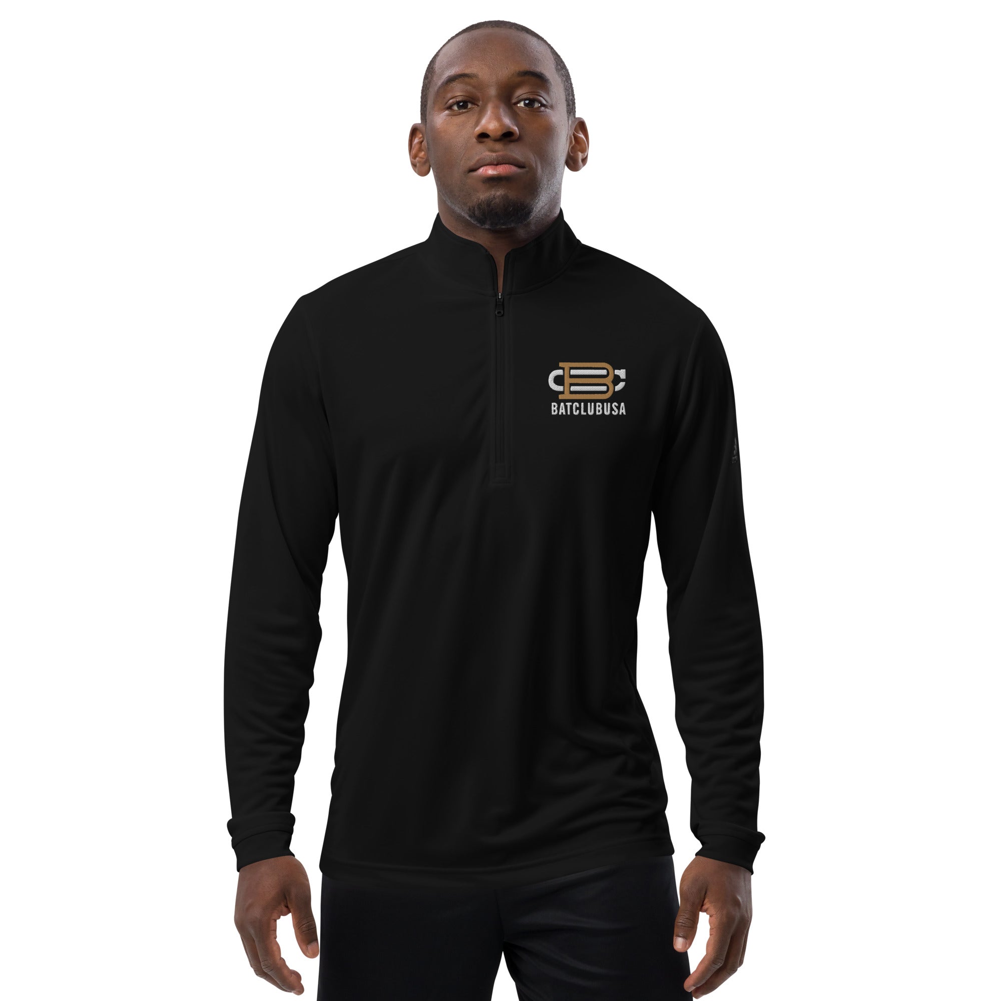 Bat Club USA, MEMBERS SAVE - Bat Club Adidas Quarter zip pullover